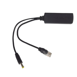 Gigabit PoE splitter - power output: 12 V, 2 A